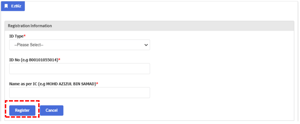 ezbiz registration